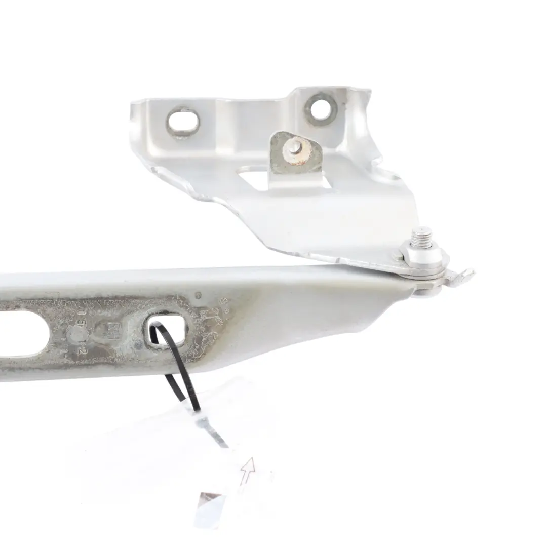Front Bonnet Hood Hinge Right O/S Ice Silver Metallic - X7W to Audi A4 B8 with Part number 8K0823302D Audi A4 B8 Front Bonnet Hood Hinge Right O/S Ice Silver Metallic - X7W - SKU 8K0823302D-ICS - Part number 8K0823302D