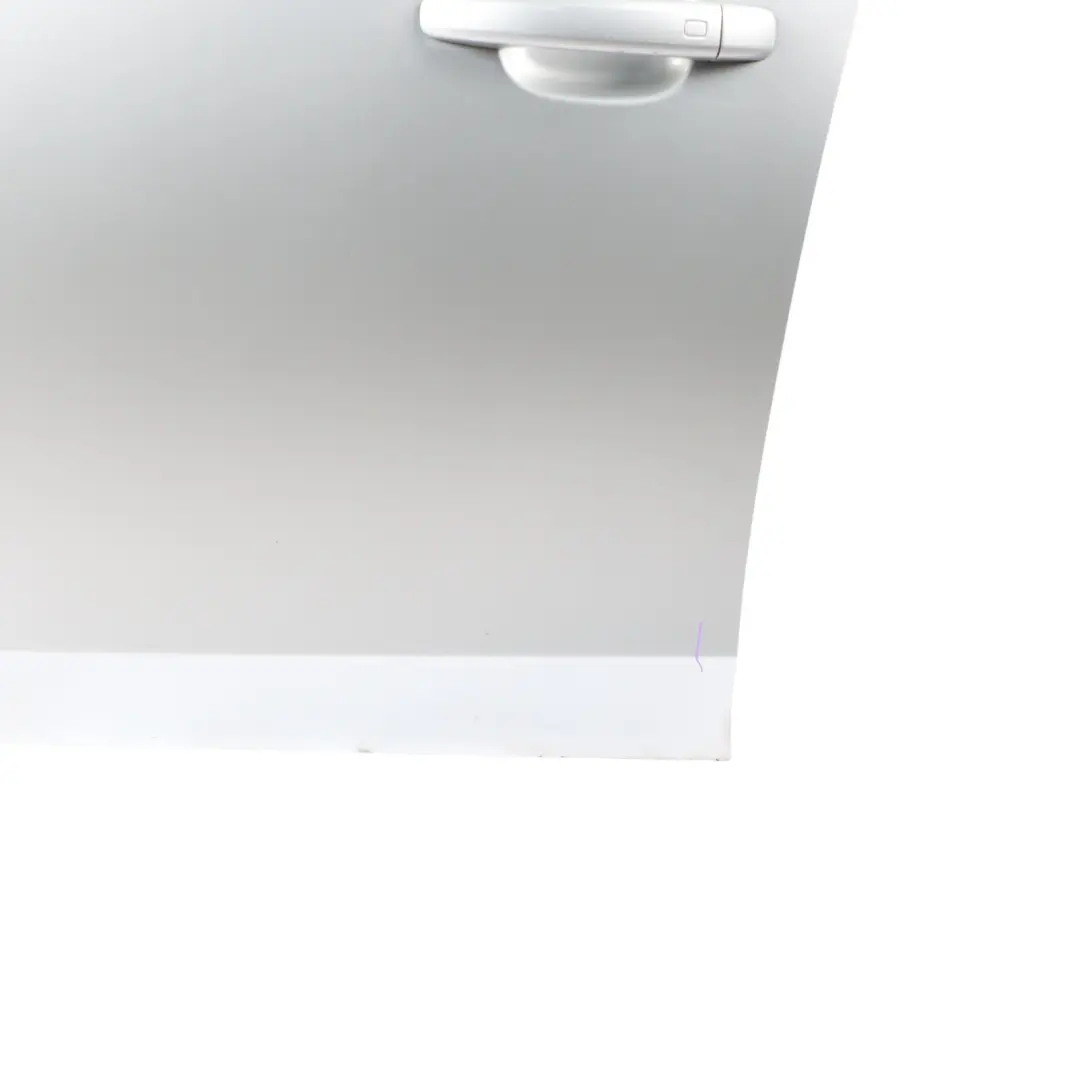 Audi A4 B8 Front Door Left N/S Ice Silver Metallic - X7W - SKU 8K0831051J-ICS - Part number 8K0831051J