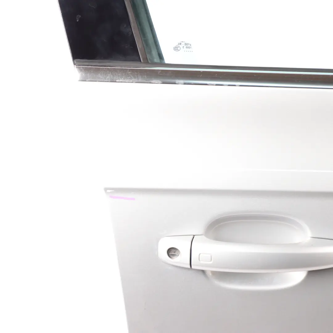 Audi A4 B8 Front Door Right O/S Ice Silver Metallic - X7W - SKU 8K0831052J-ICS - Part number 8K0831052J
