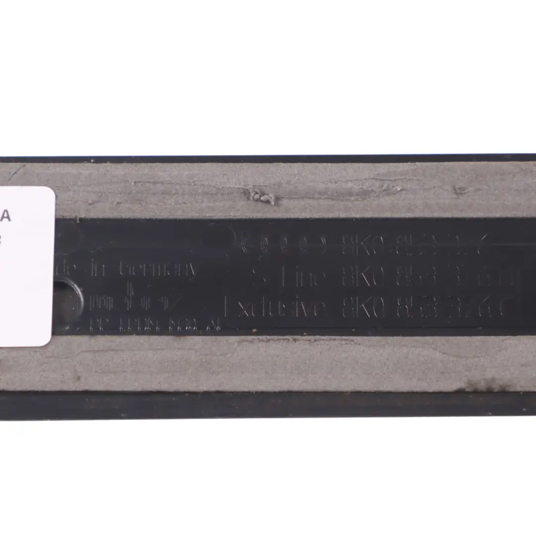 AUDI S4 B8 Quattro Door Sill Cover Rear Right O/S Step Panel Trim - SKU 8K0853376A - Part number 8K0853376A