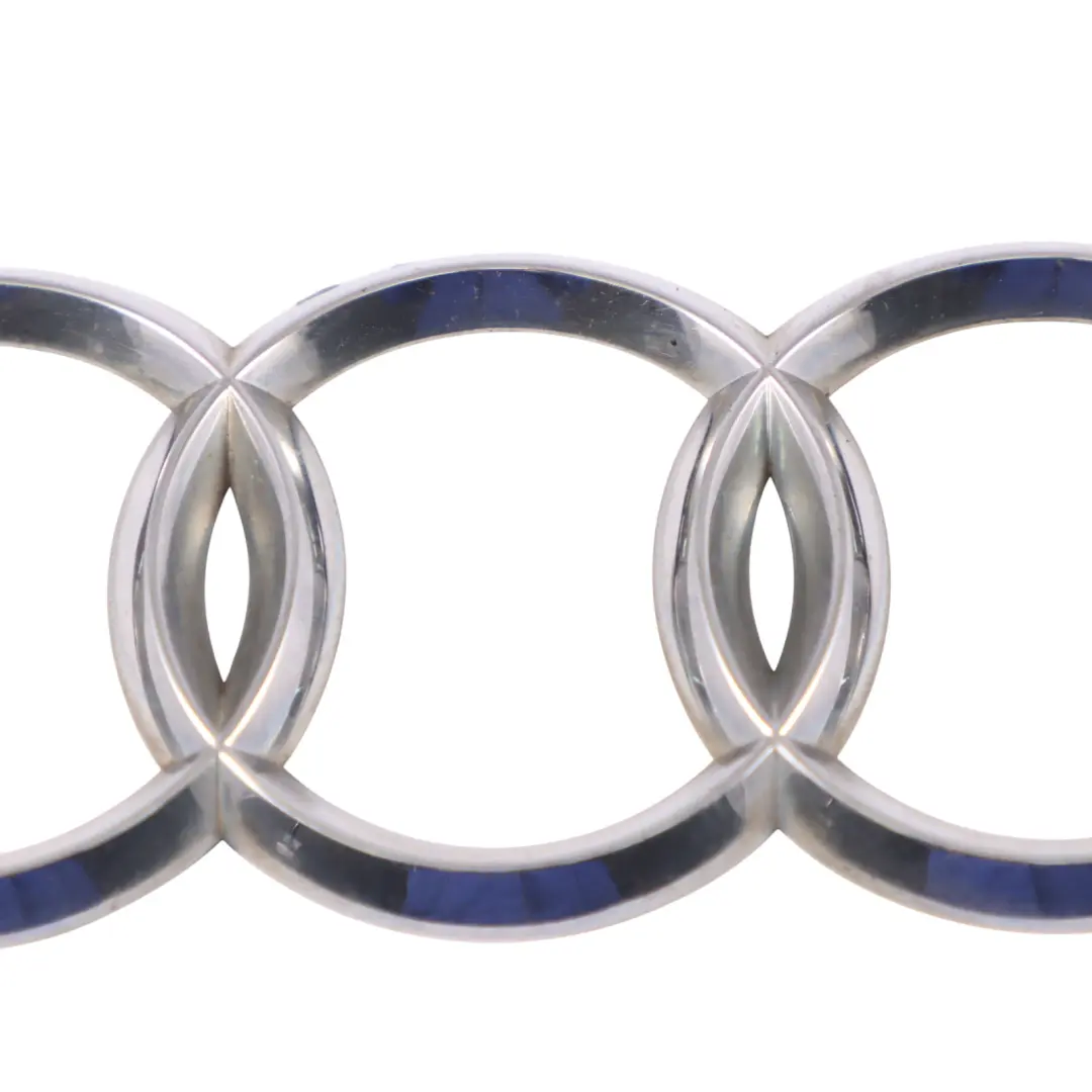 Audi A4 B8 Pare chocs avant Grille Cache radiateur Emblème Etiquette - SKU 8K0853605 - Numéro de pièce 8K0853605