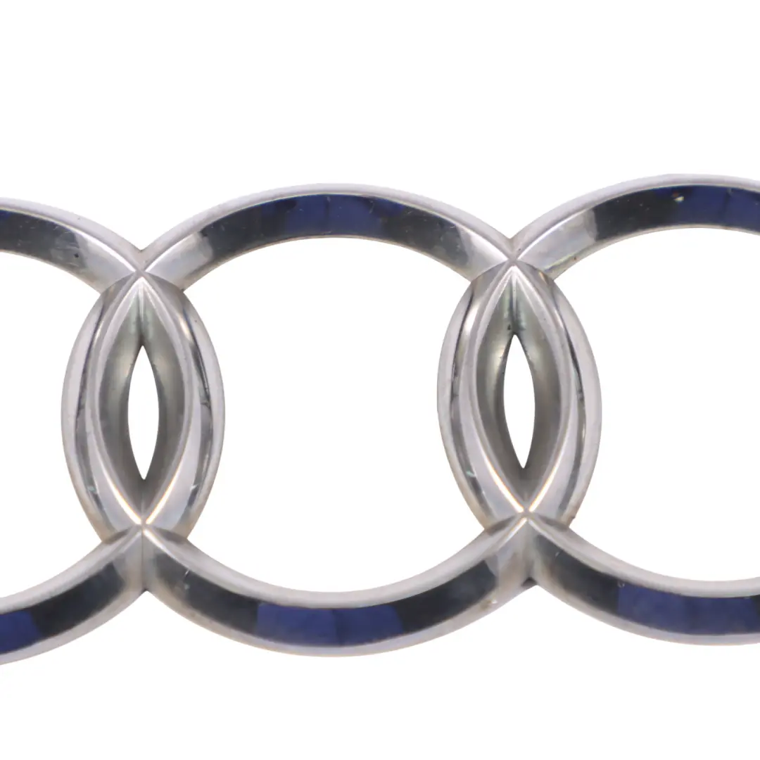 Audi A4 B8 Pare chocs avant Grille Cache radiateur Emblème Etiquette - SKU 8K0853605 - Numéro de pièce 8K0853605