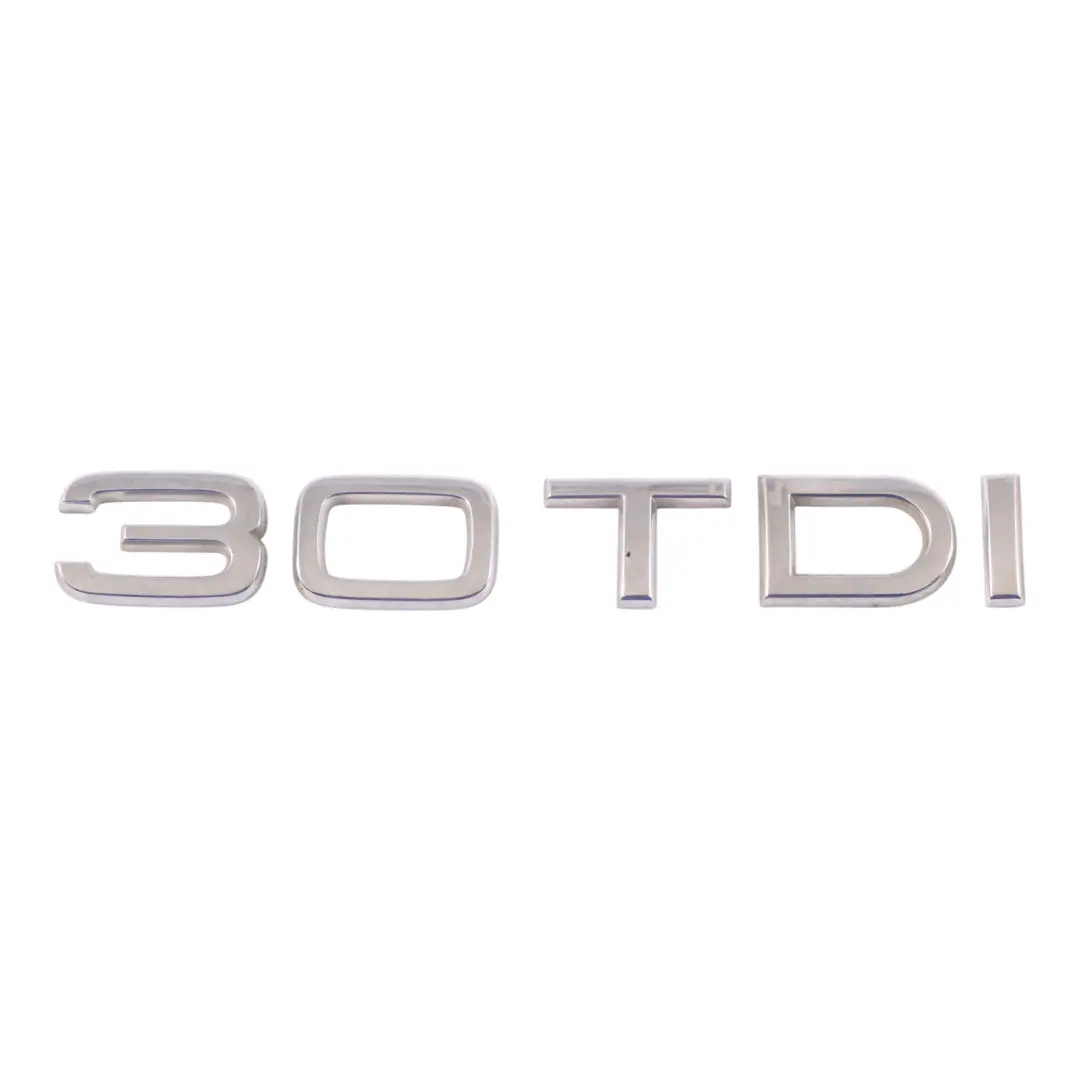 Audi A3 8V 30 TDI Portón trasero Bootlid Emblema Etiqueta Insignia - SKU 8K0853744C - Número de pieza 8K0853744C