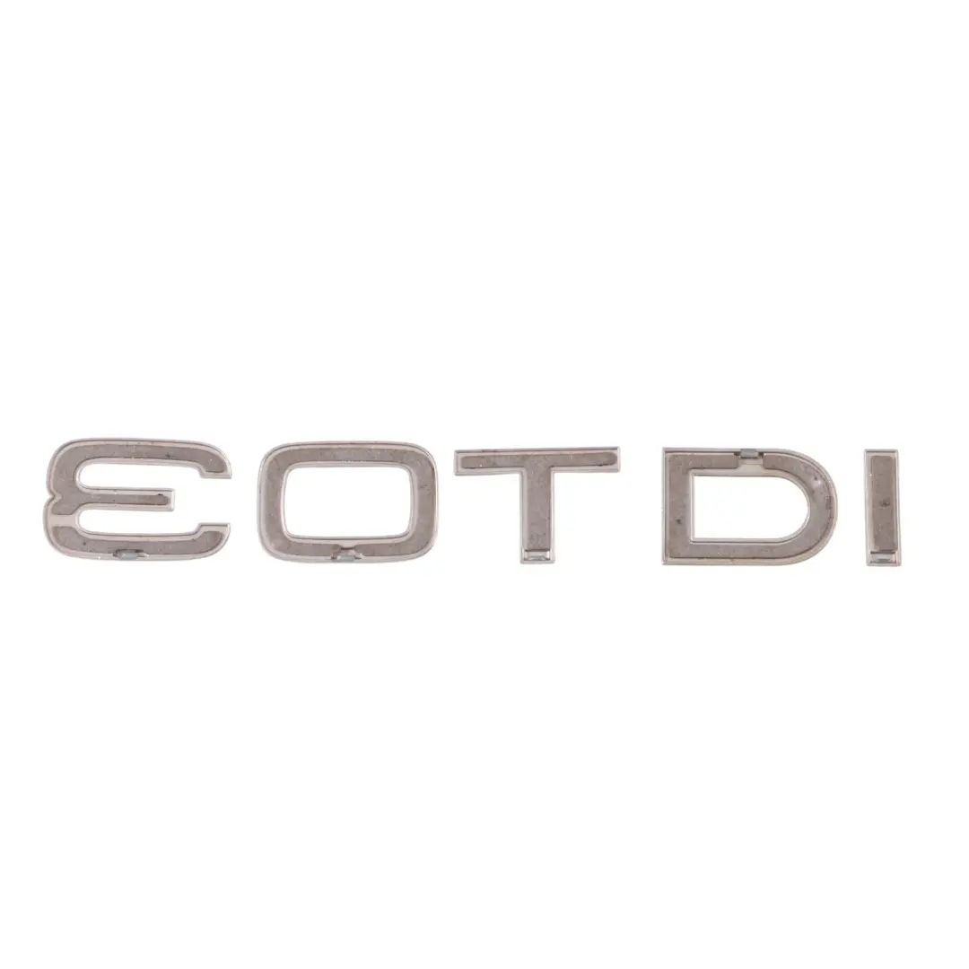 Audi A3 8V 30 TDI Portón trasero Bootlid Emblema Etiqueta Insignia - SKU 8K0853744C - Número de pieza 8K0853744C