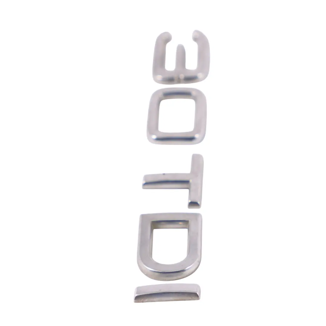 Audi A3 8V 30 TDI Portón trasero Bootlid Emblema Etiqueta Insignia - SKU 8K0853744C - Número de pieza 8K0853744C