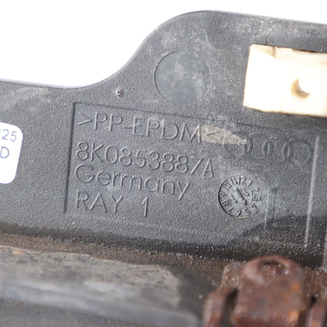 8K Fender Wheel Arch Spoiler Trim Front Left N/S to Audi A4 B8 with Part number 8K0853887A Audi A4 B8 8K Fender Wheel Arch Spoiler Trim Front Left N/S - SKU 8K0853887A - Part number 8K0853887A