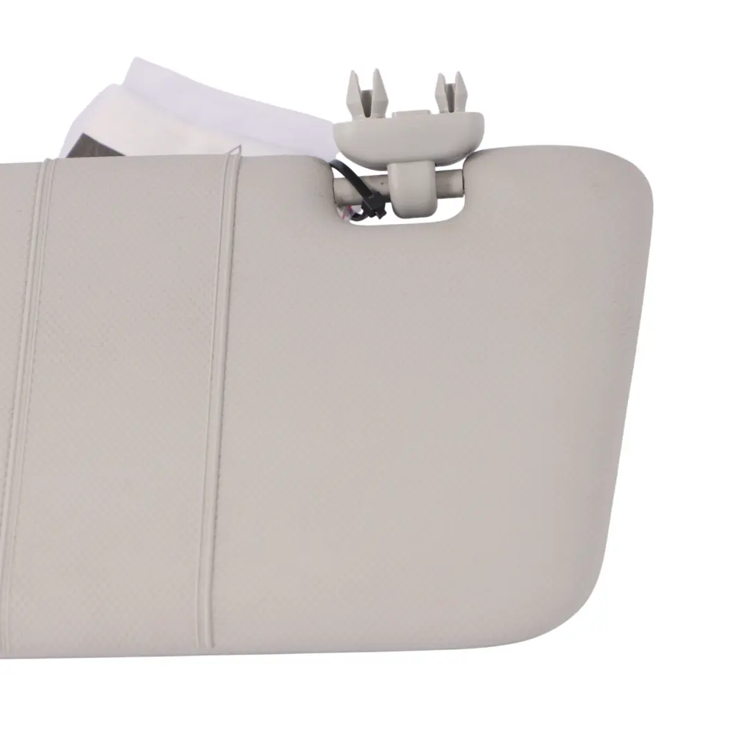 Front Illuminated Sun Visor Trim Left N/S Passenger Side to Audi A4 B8 with Part number 8K0857551F Audi A4 B8 Front Illuminated Sun Visor Trim Left N/S Passenger Side - SKU 8K0857551F - Part number 8K0857551F