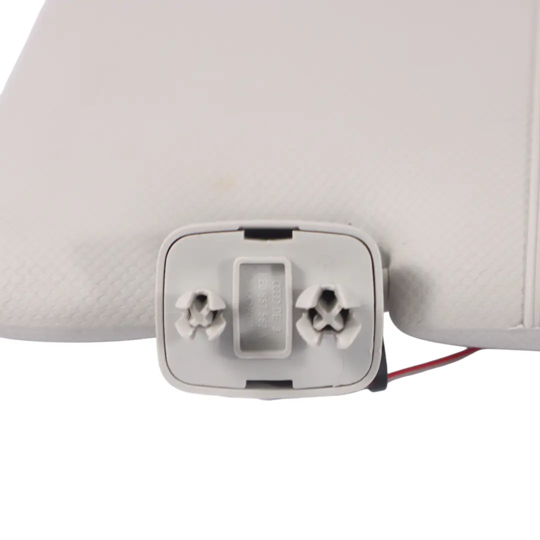 Vordere Beleuchtete Sonnenblende Verkleidung Links für Audi A4 B8 mit Teilenummer 8K0857551F Audi A4 B8 Vordere Beleuchtete Sonnenblende Verkleidung Links - SKU 8K0857551F - Teilenummer 8K0857551F