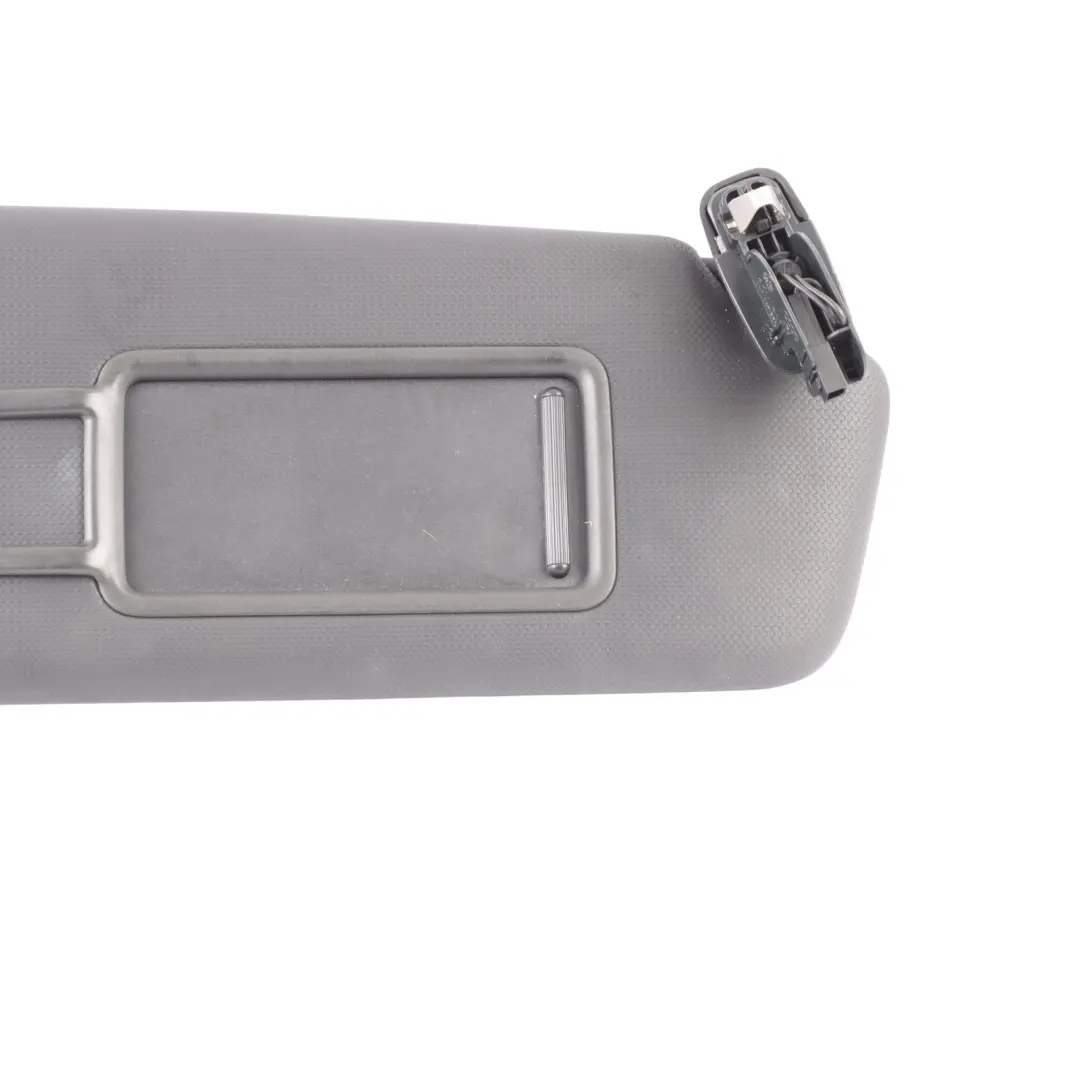 Audi A4 B8 Sun Visor Right O/S Sunvisor Cover Mirror Panel Grey - SKU 8K0857552P-1 - Part number 8K0857552P