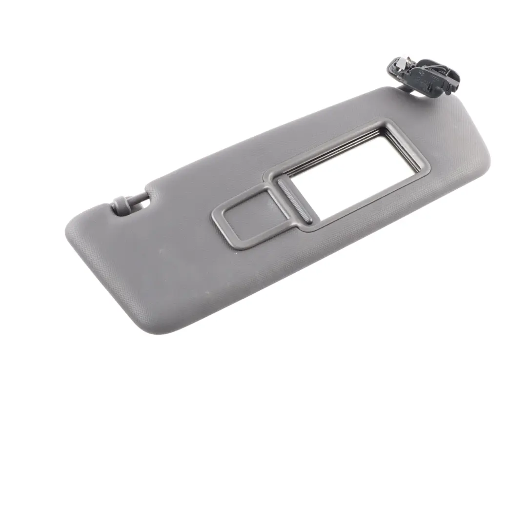 Audi A4 B8 Sun Visor Right O/S Sunvisor Cover Mirror Panel Grey - SKU 8K0857552P-1 - Part number 8K0857552P