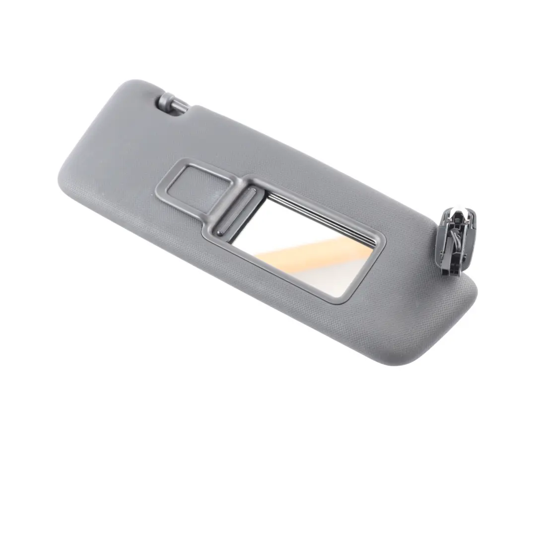 Audi A4 B8 Sun Visor Right O/S Sunvisor Cover Mirror Panel Grey - SKU 8K0857552P-1 - Part number 8K0857552P