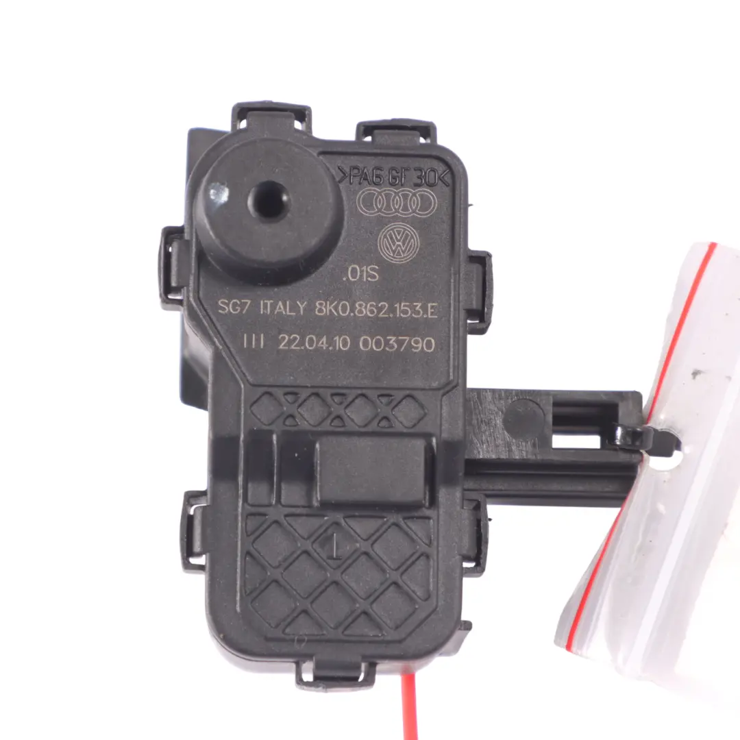  Actuador combustible Audi A4 B8 A5 8T Q5 8R motor liberación depósito - SKU 8K0862153E - Número de pieza 8K0862153E