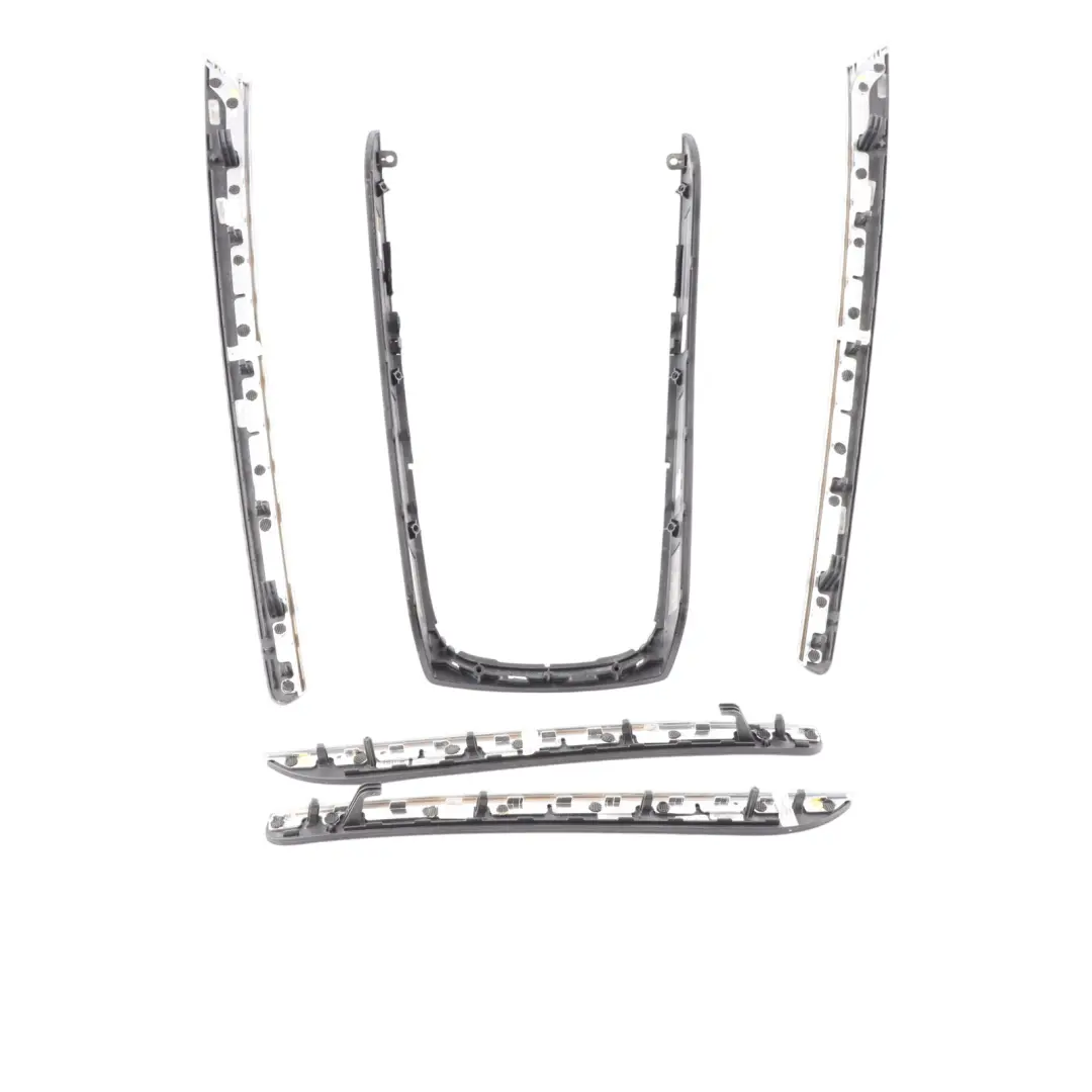 Audi A5 S5 8T Interior Decor Trim Strip Panel Carbon Fibre SET - SKU 8K0863305E-1 - Part number 8K0863305E