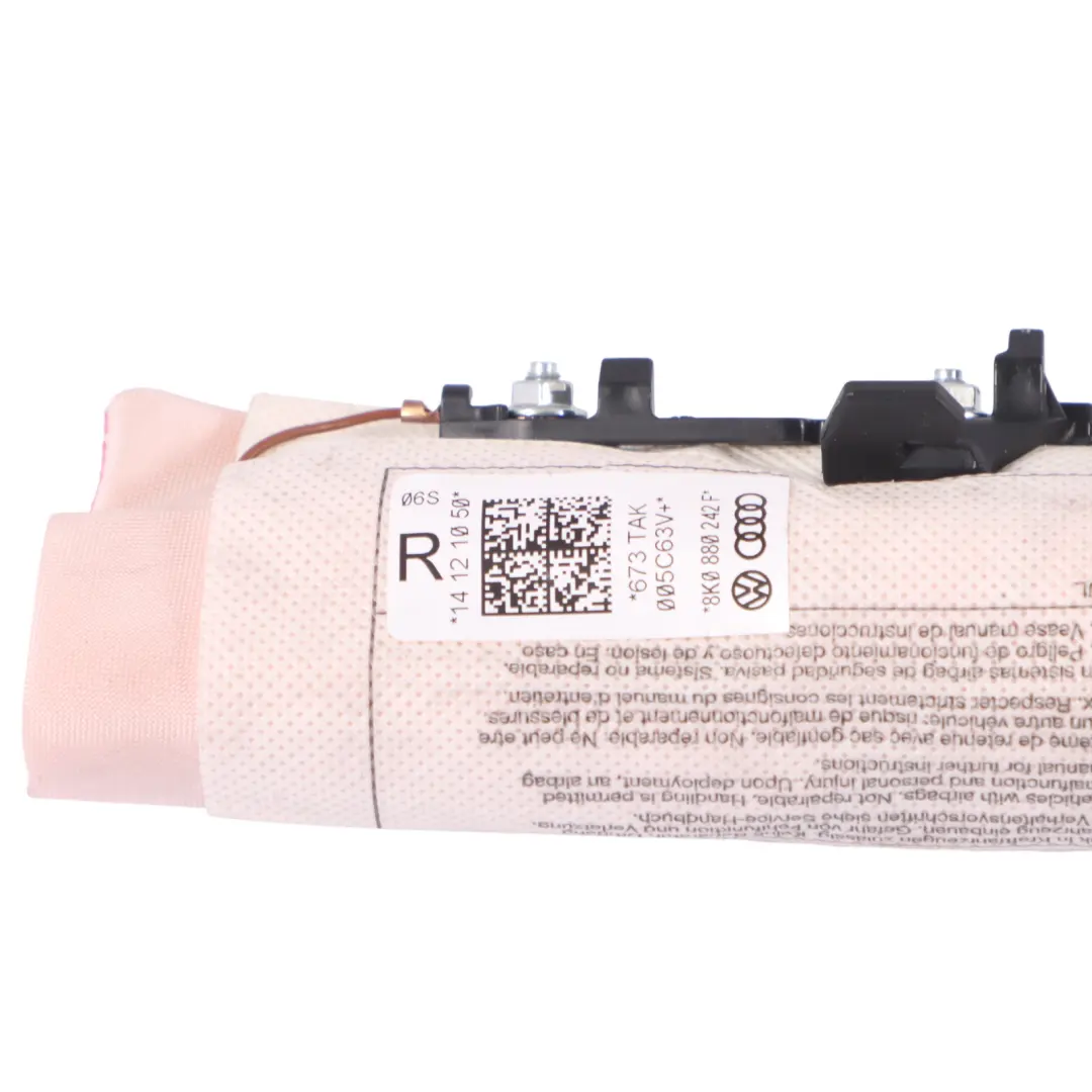 Poduszka Powietrzna Airbag Boczna Fotela Przód Prawa do Audi A4 B8 o numerze 8K0880242F Audi A4 B8 Poduszka Powietrzna Airbag Boczna Fotela Przód Prawa - SKU 8K0880242F - Numer Części 8K0880242F
