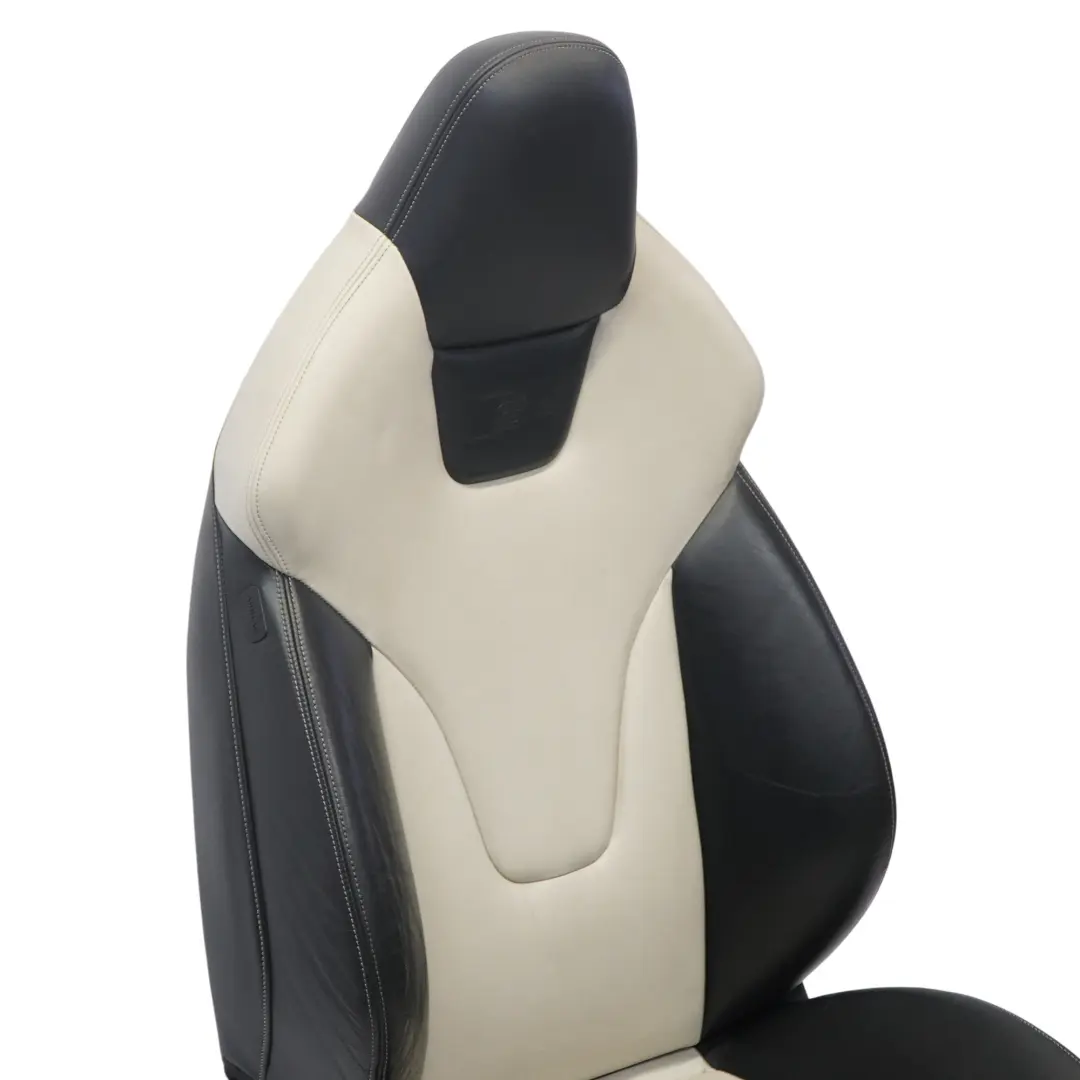 Audi S4 B8 8K Siège Sport Avant Droit Cuir Nappa Soul Noir Argent Nacré - SKU 8K0881806M - Numéro de pièce 8K0881806M