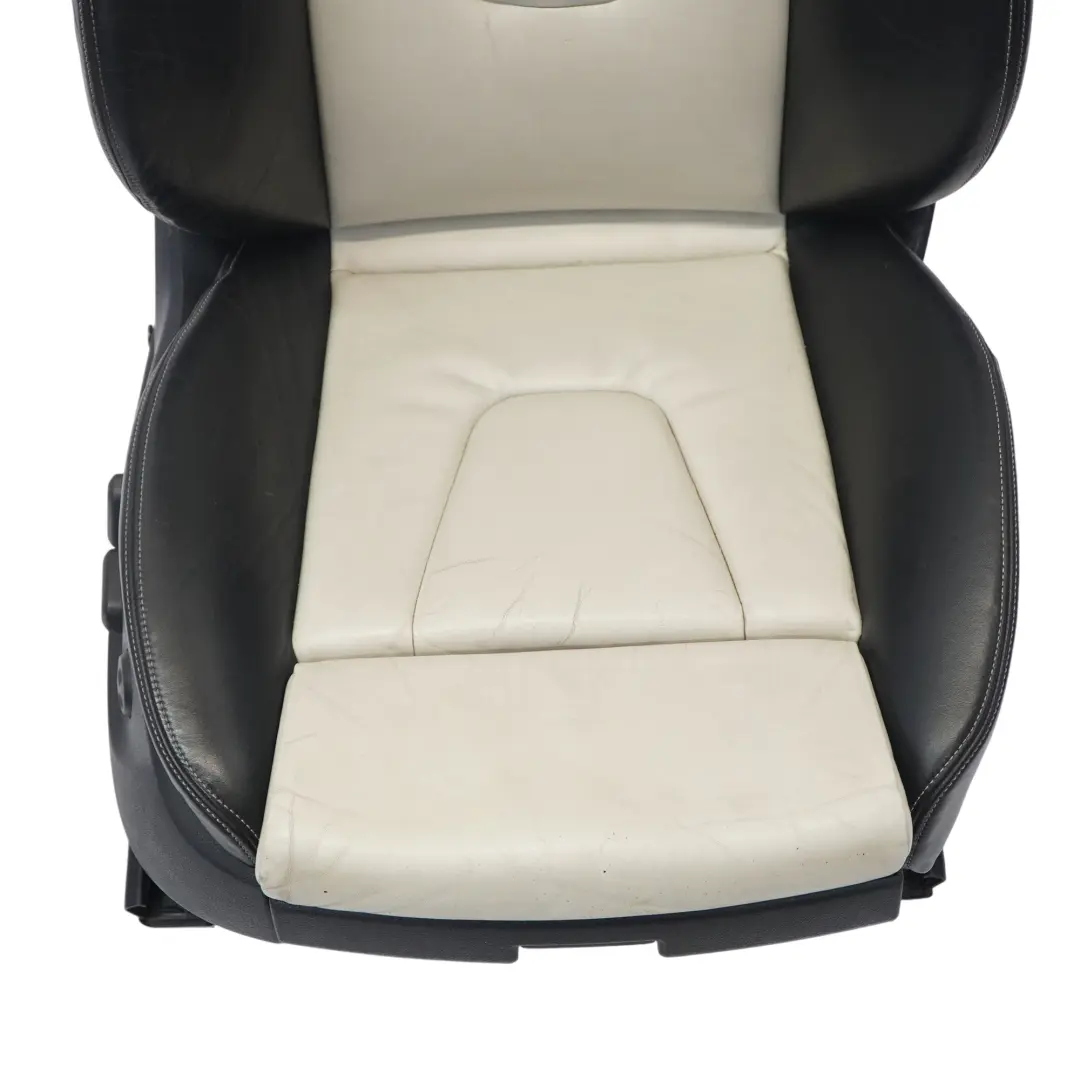 8K Sport Seat Delantero Derecho Cuero Nappa Soul Negro Plata Perla para Audi S4 B8 con número de pieza 8K0881806M Audi S4 B8 8K Sport Seat Delantero Derecho Cuero Nappa Soul Negro Plata Perla - SKU 8K0881806M - Número de pieza 8K0881806M
