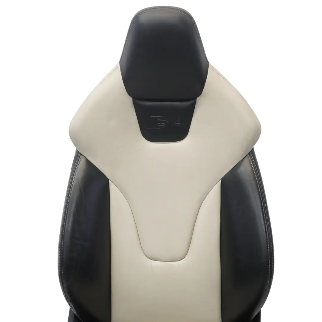 8K Sport Seat Delantero Derecho Cuero Nappa Soul Negro Plata Perla para Audi S4 B8 con número de pieza 8K0881806M Audi S4 B8 8K Sport Seat Delantero Derecho Cuero Nappa Soul Negro Plata Perla - SKU 8K0881806M - Número de pieza 8K0881806M