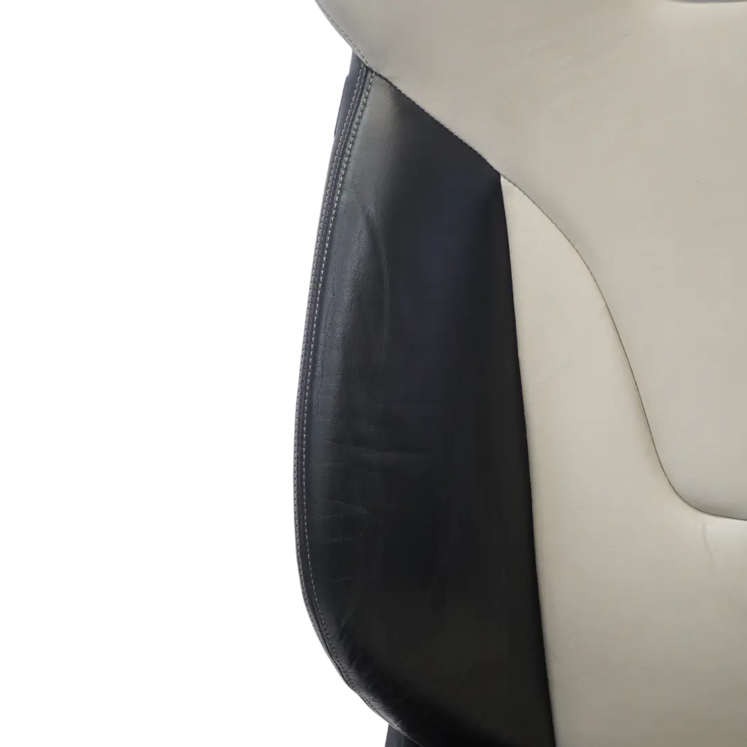 8K Sedile Sportivo Anteriore Destro Pelle Nappa Nero Argento Perlato per Audi S4 B8 con numero di parte 8K0881806M Audi S4 B8 8K Sedile Sportivo Anteriore Destro Pelle Nappa Nero Argento Perlato - SKU 8K0881806M - Numero di parte 8K0881806M