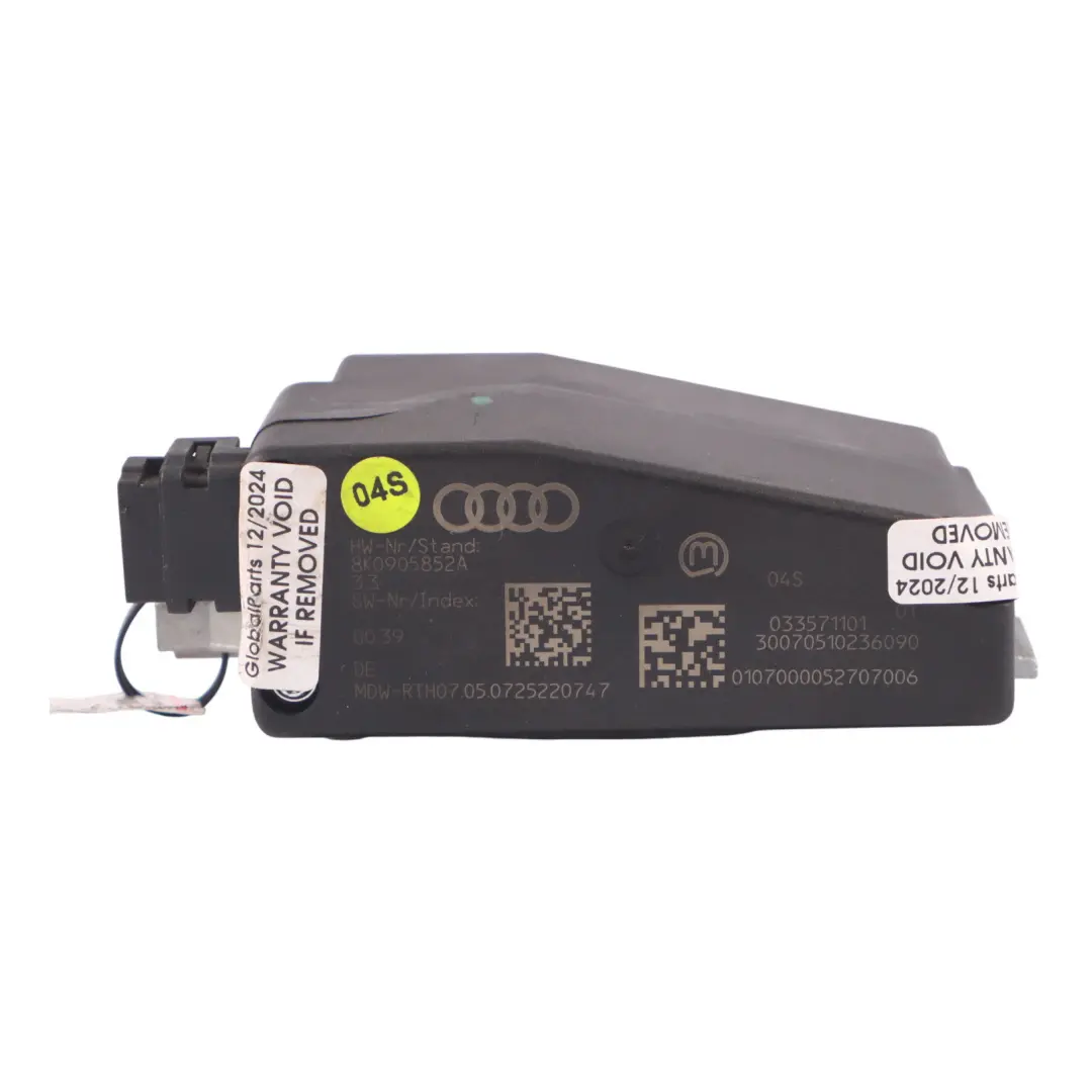 Meccanismo del piantone dello sterzo Unità di controllo per Audi A5 8T con numero di parte 8K0905852A Audi A5 8T Meccanismo del piantone dello sterzo Unità di controllo - SKU 8K0905852A - Numero di parte 8K0905852A