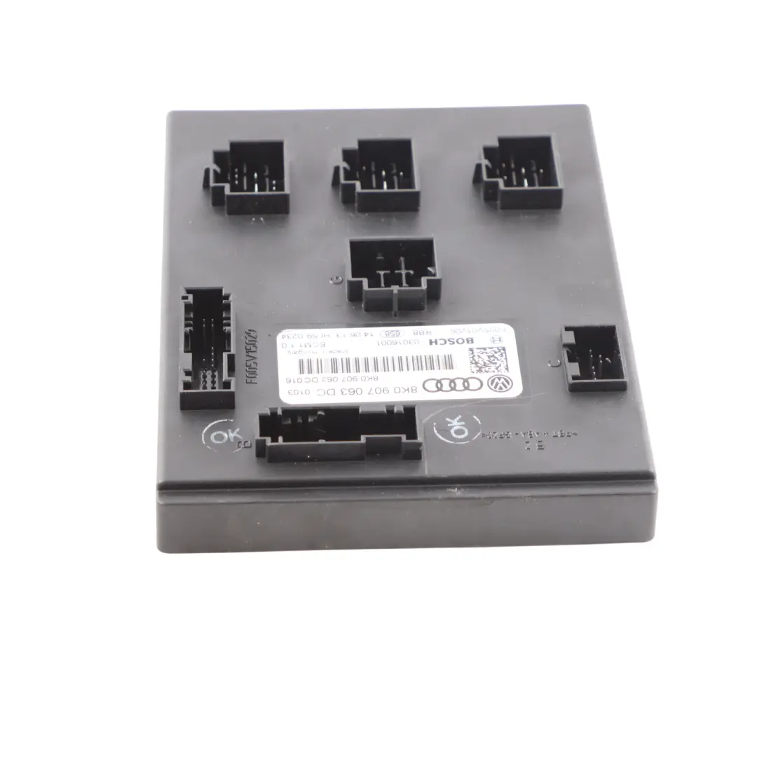 Body Control Comfort Unit Modulo BCM Unità ECU per Audi A5 8T con numero di parte 8K0907063DC Audi A5 8T Body Control Comfort Unit Modulo BCM Unità ECU - SKU 8K0907063DC - Numero di parte 8K0907063DC