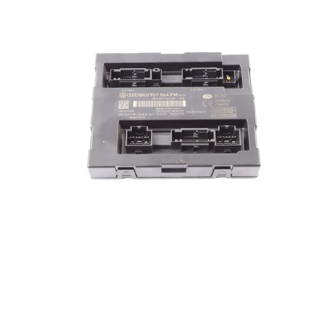 Body Comfort Control BCM Module Unit ECU to Audi A4 B8 with Part number 8K0907064FM Audi A4 B8 Body Comfort Control BCM Module Unit ECU - SKU 8K0907064FM - Part number 8K0907064FM