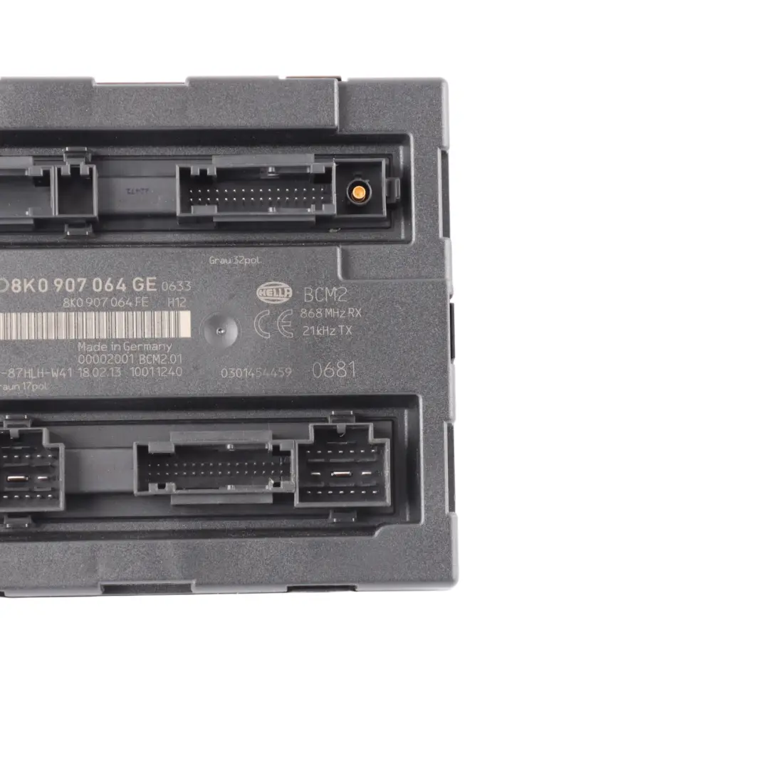 Audi A5 S5 8T Module De Commande De Carrosserie BCM ECU - SKU 8K0907064GE - Numéro de pièce 8K0907064GE