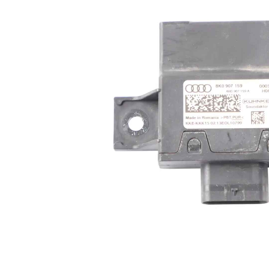 Ausprallschall Aktor Steuer Modul für Audi S5 8T mit Teilenummer 8K0907159 Audi S5 8T Ausprallschall Aktor Steuer Modul - SKU 8K0907159 - Teilenummer 8K0907159