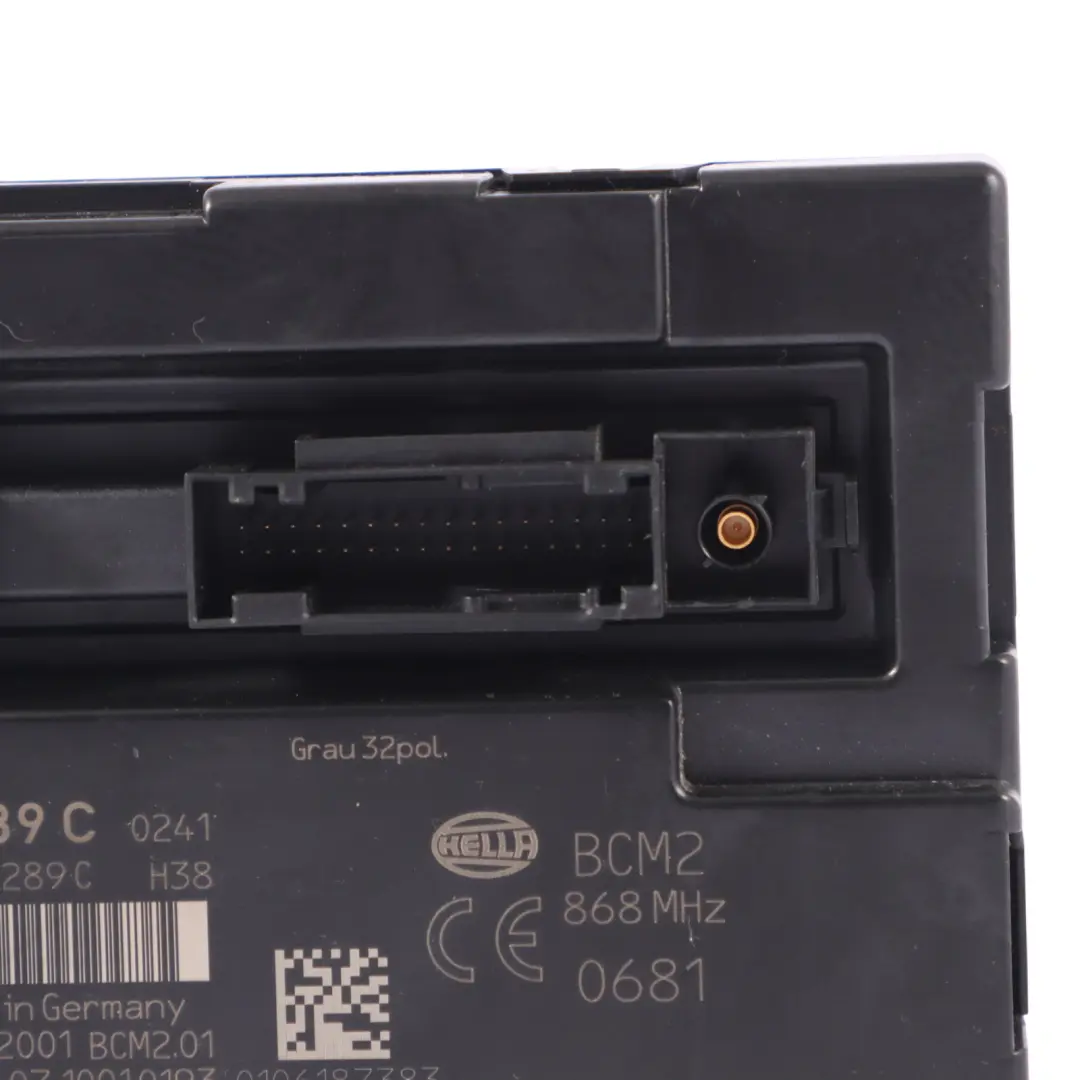 Körperkomfort Modul Einheit ECU für Audi A5 8T BCM mit Teilenummer 8K0907289C Audi A5 8T BCM Körperkomfort Modul Einheit ECU - SKU 8K0907289C - Teilenummer 8K0907289C