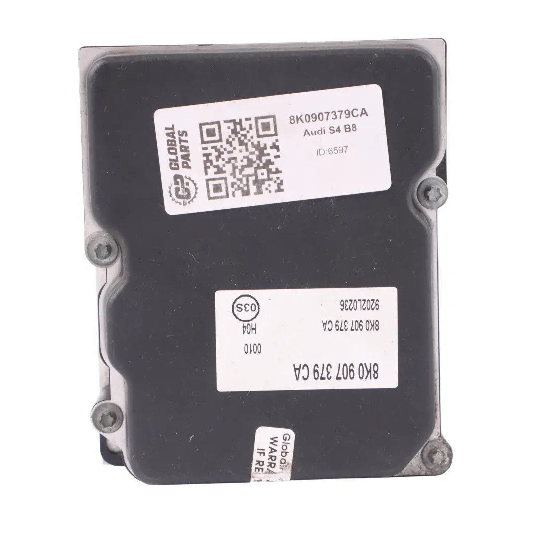 Audi A4 B8 Pompe de Freinage ABS Module ESP Contrôle Hydraulique - SKU 8K0907379CA - Numéro de pièce 8K0907379CA