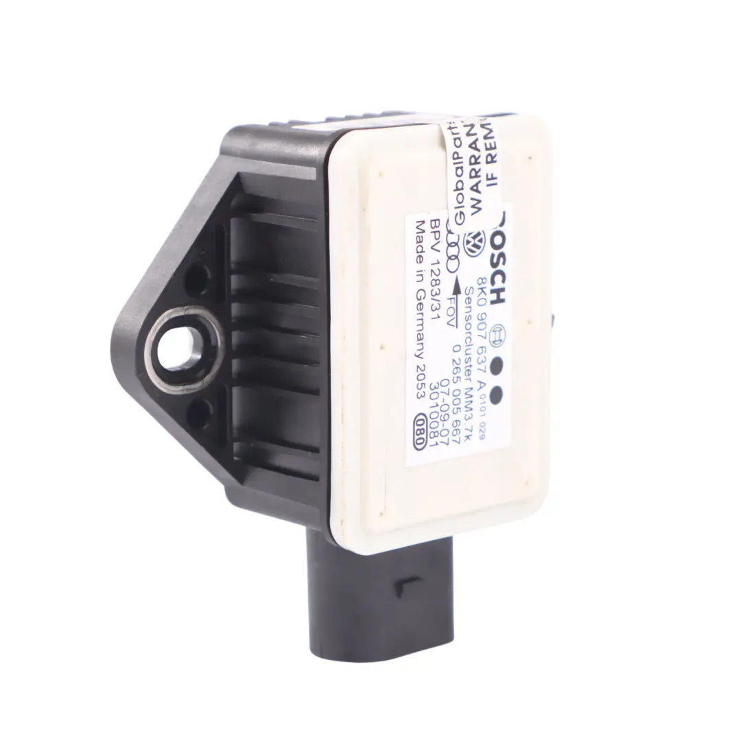 Audi A5 8T Acceleration Yaw Rate Sensor Module Control Unit ECU - SKU 8K0907637A - Part number 8K0907637A
