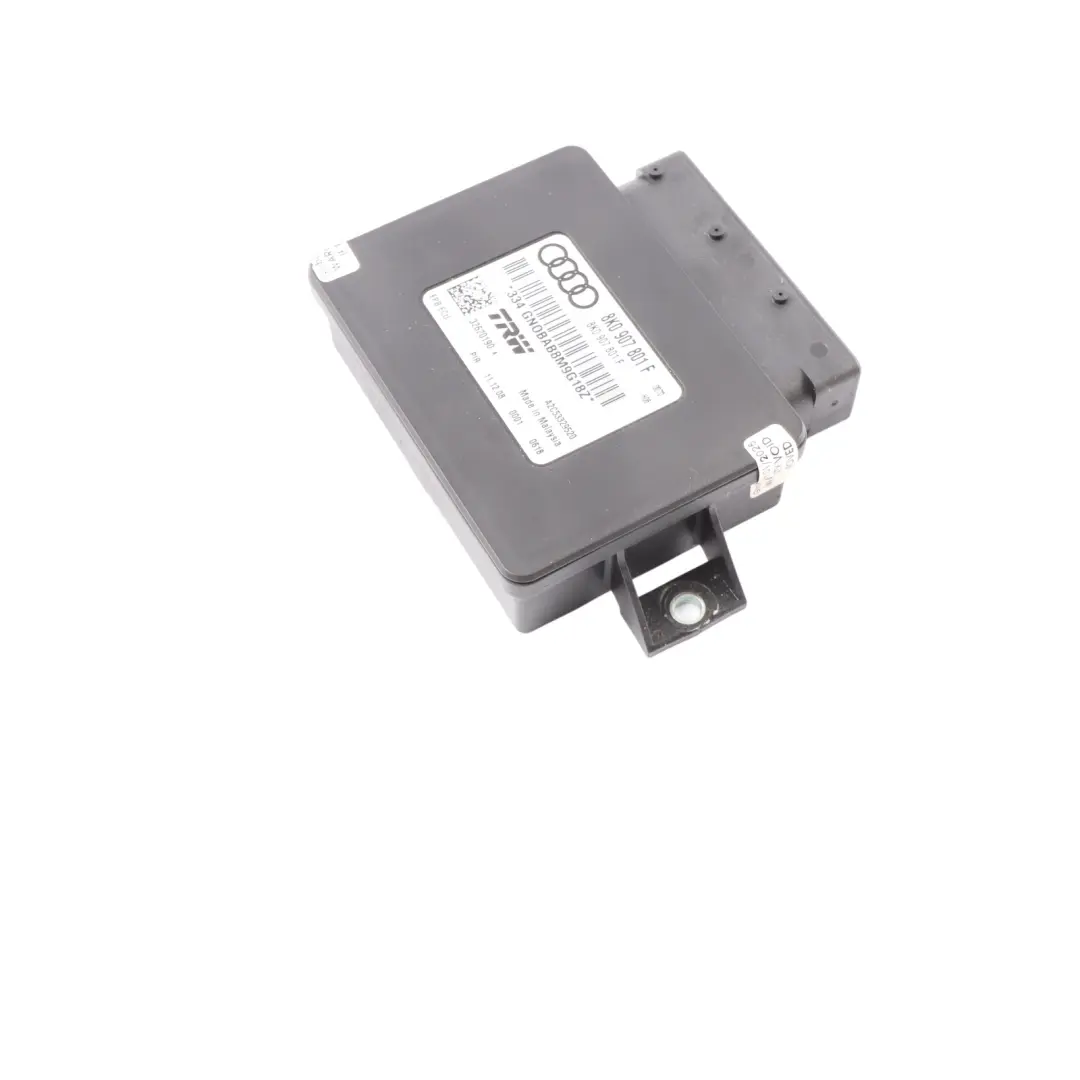Parking Brake Control Audi A4 B8 S5 8T Electric Brake Unit Module to with Part number 8K0907801F Parking Brake Control Audi A4 B8 S5 8T Electric Brake Unit Module - SKU 8K0907801F - Part number 8K0907801F