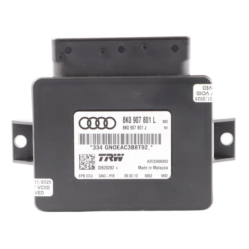 Audi S5 8T Freno Eléctrico Estacionamiento Unidad Control Módulo Mano 8K0907801L