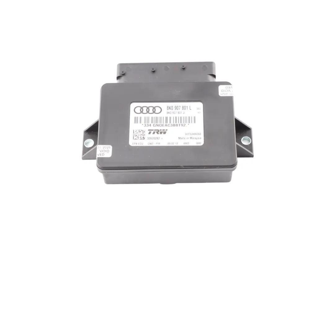 Audi S5 8T Module Commande Frein À Main Électrique Stationnement - SKU 8K0907801L - Numéro de pièce 8K0907801L