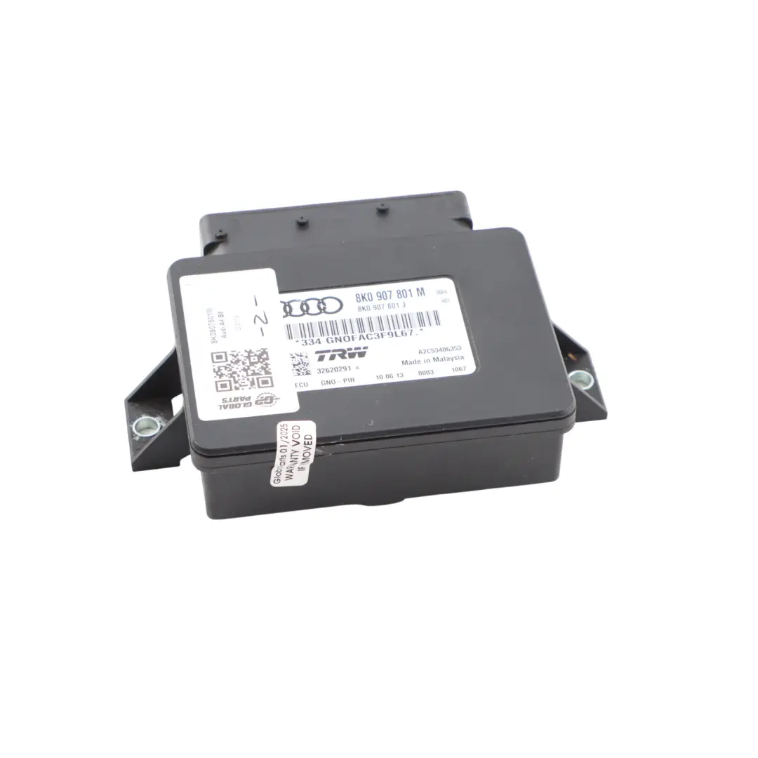 Audi A4 B8 A5 8F Parking Brake Module Handbrake Actuator Control Unit - SKU 8K0907801M - Part number 8K0907801M
