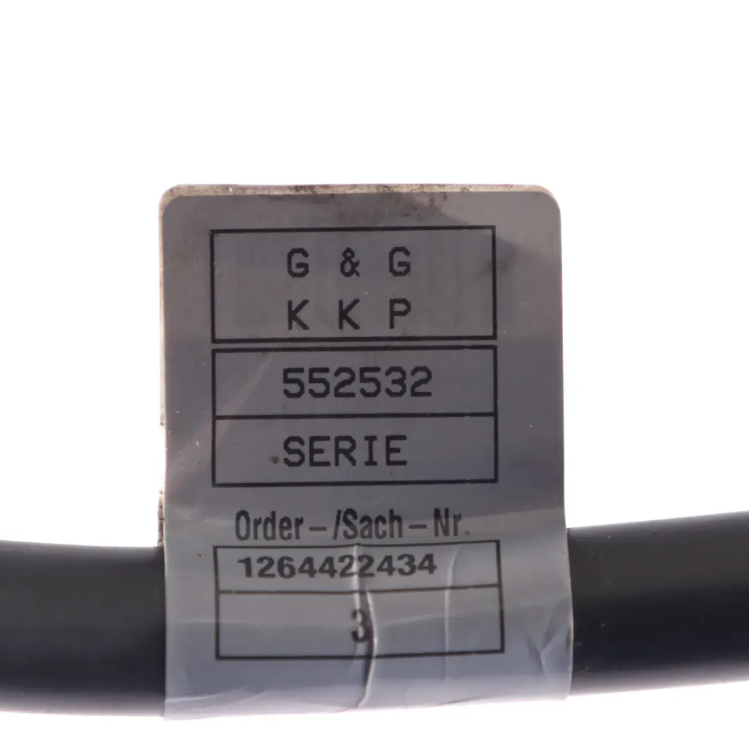 Audi A4 B8 A5 8T A6 C6 Battery Negative Terminal Cable Wiring Wire - SKU 8K0915181 - Part number 8K0915181
