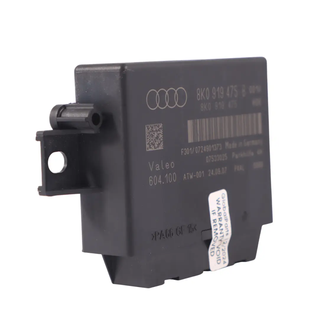 Parking Assist PDC Unidad de Control Distancia Módulo para Audi A5 8T Park con número de pieza 8K0919475B Audi A5 8T Park Parking Assist PDC Unidad de Control Distancia Módulo - SKU 8K0919475B - Número de pieza 8K0919475B