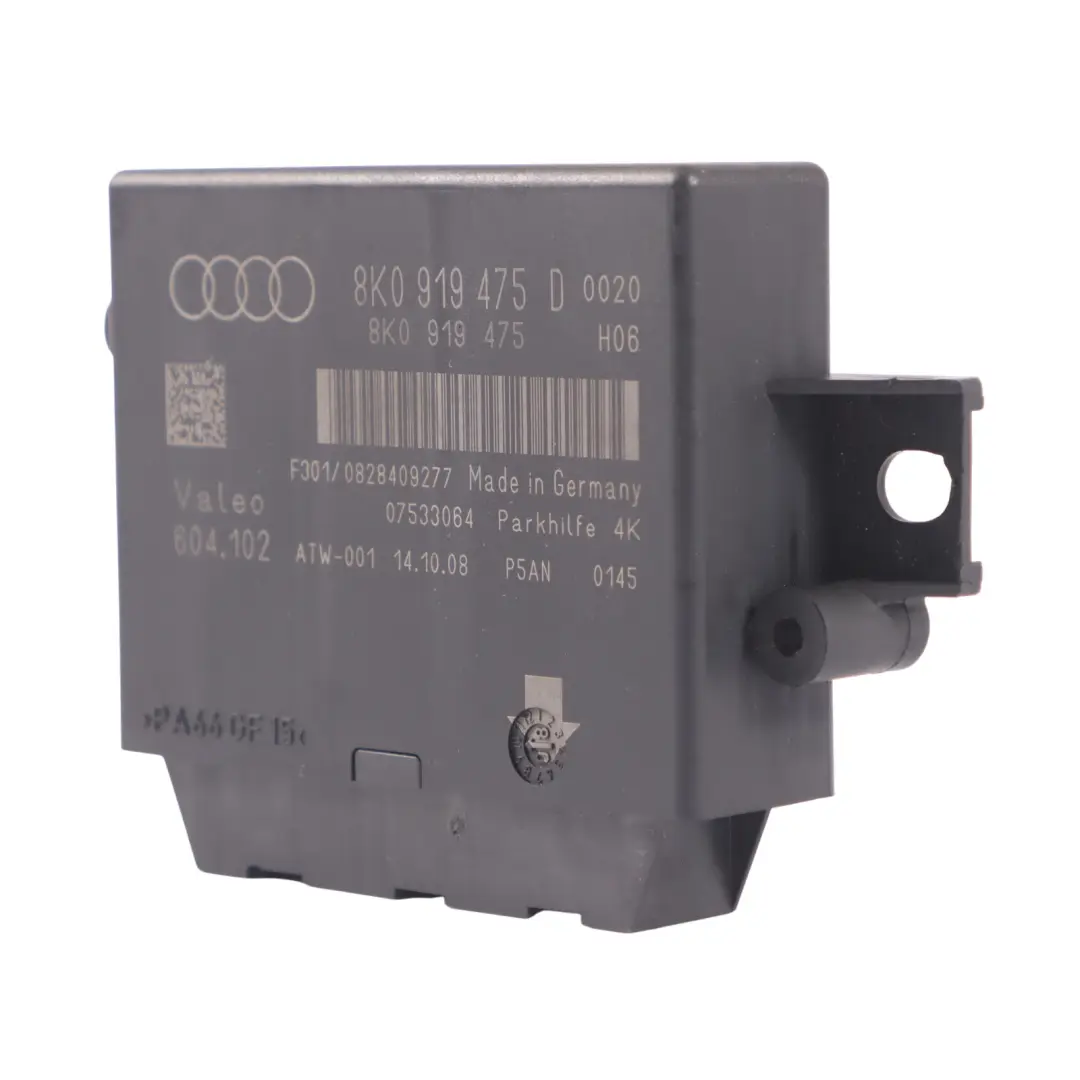 Audi A5 8T PDC Parktronic Capteur Distance Sensor Module Unité ECU - SKU 8K0919475D - Numéro de pièce 8K0919475D
