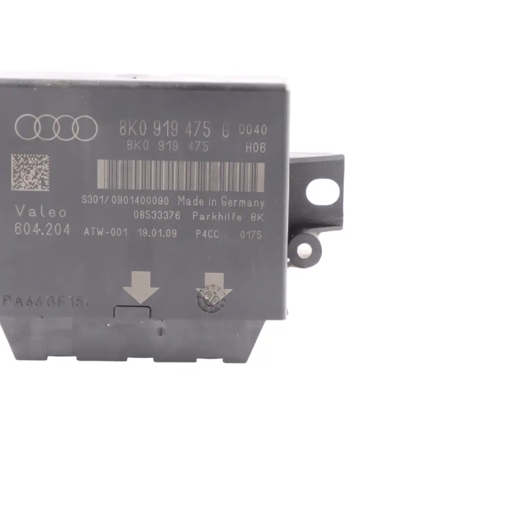 Audi A5 S5 8T PDC Parking Distance Assist Sensor Module Control Unit - SKU 8K0919475G - Part number 8K0919475G