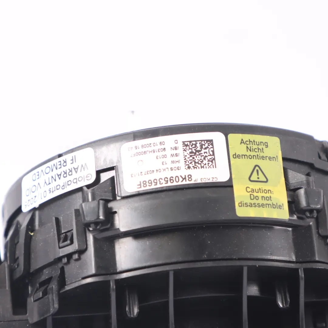 Audi A4 B8 A5 8T Volante Limpiaparabrisas Interruptor Stalk Squib - SKU 8K0953502BC - Número de pieza 8K0953502BC