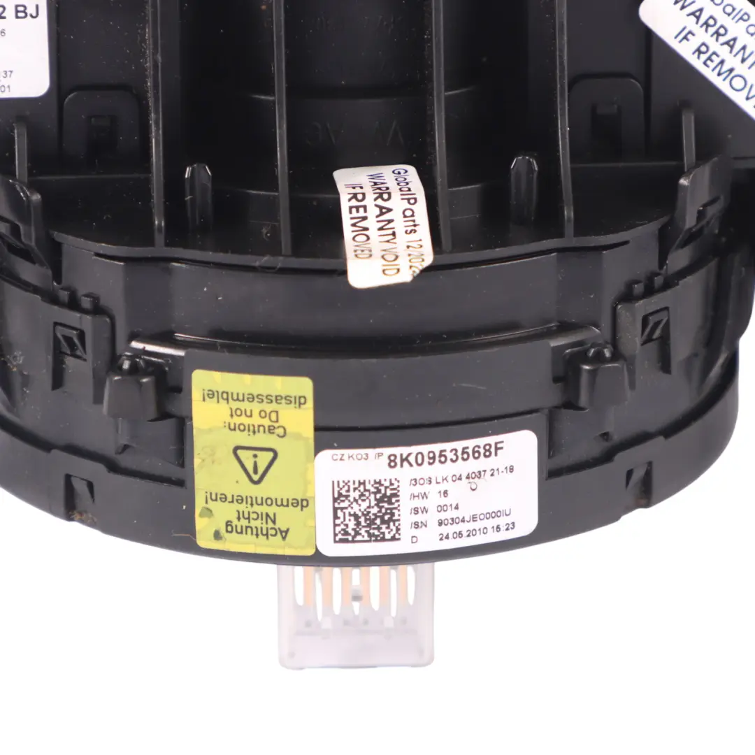 Audi Q5 8R Schalter Cluster Schleifring Squib Blinker Wischer - SKU 8K0953568F-1 - Teilenummer 8K0953568F