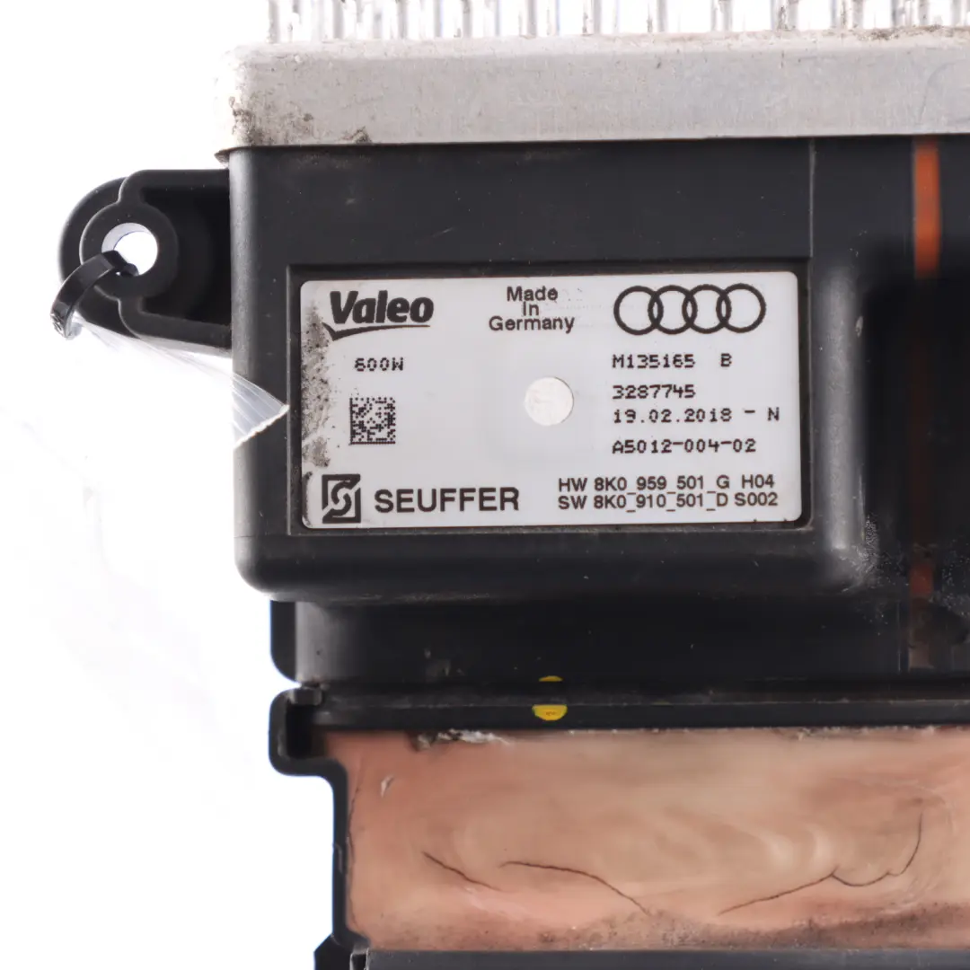 Audi A6 C7 Radiator Fan Relay Radiator Electrical Module Control Unit - SKU 8K0959501G-1 - Part number 8K0959501G