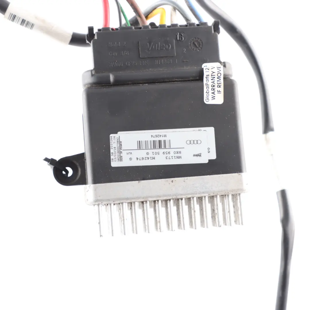 Radiator Fan Relay Radiator Electrical Module Control Unit to Audi A6 C7 with Part number 8K0959501G Audi A6 C7 Radiator Fan Relay Radiator Electrical Module Control Unit - SKU 8K0959501G-1 - Part number 8K0959501G