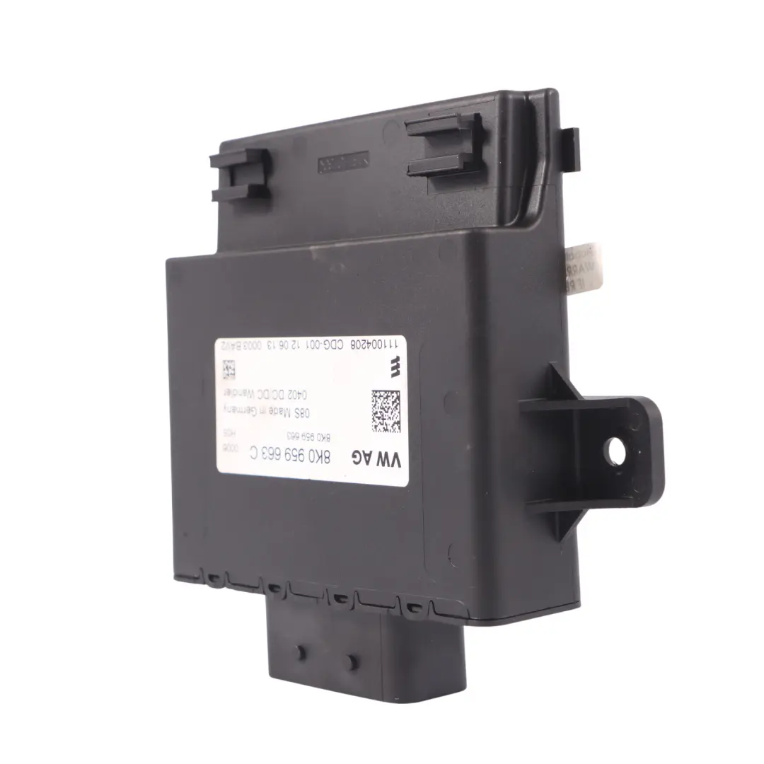 Audi A8L 4H Convertisseur tension module contrôle stabilisateur ECU - SKU 8K0959663C - Numéro de pièce 8K0959663C