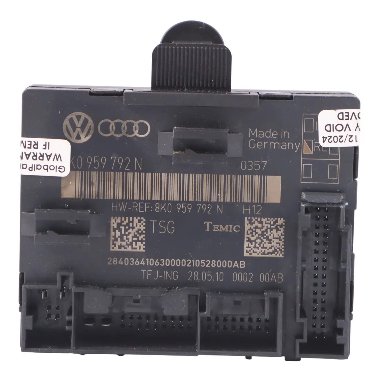 Audi Q5 8R Módulo Control Bloqueo Puerta ECU Delantero Izquierdo 8K0959792N