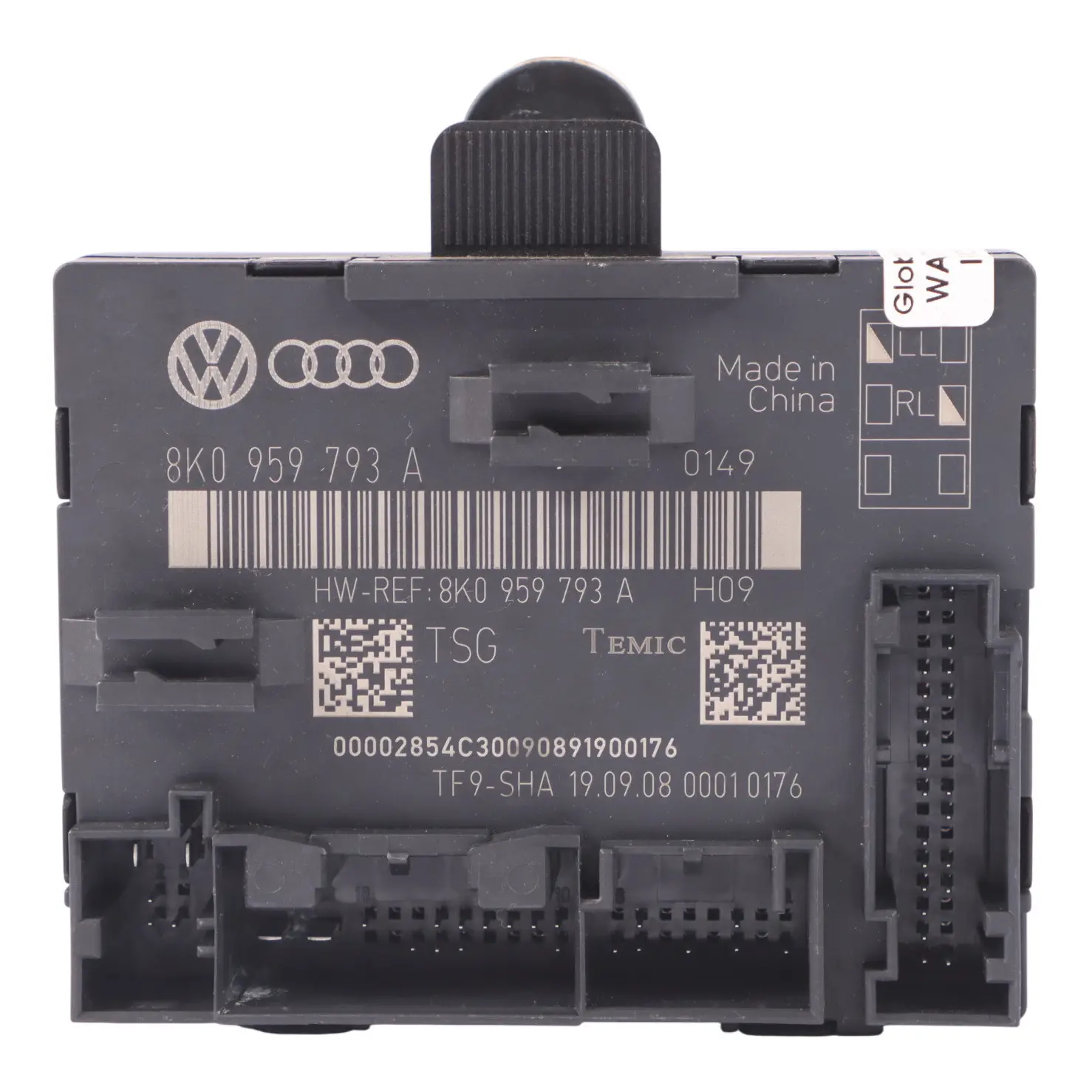 Audi A5 8T Coupe Driver's Door Module Control Unit 8K0959793A