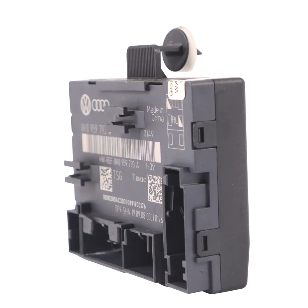 Audi A5 8T Coupe Driver's Door Module Control Unit - SKU 8K0959793A - Part number 8K0959793A