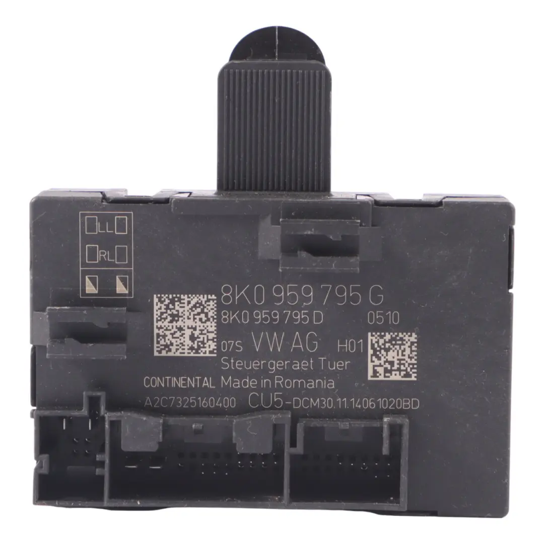 Hinter Rür Steuer Gerät ECU Links Rechts für Audi Q5 8R mit Teilenummer 8K0959795G Audi Q5 8R Hinter Rür Steuer Gerät ECU Links Rechts - SKU 8K0959795G - Teilenummer 8K0959795G