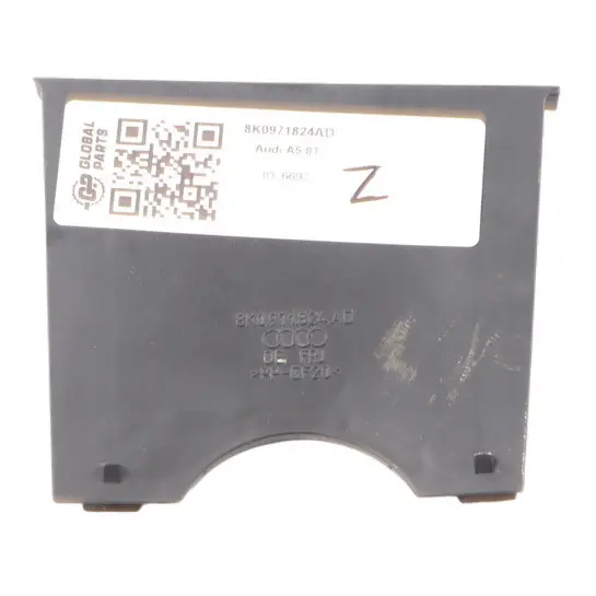 Audi A5 8T Heizungsmatrix Verbindungsrohr Trim Obere Abdeckung - SKU 8K0971824AD - Teilenummer 8K0971824AD