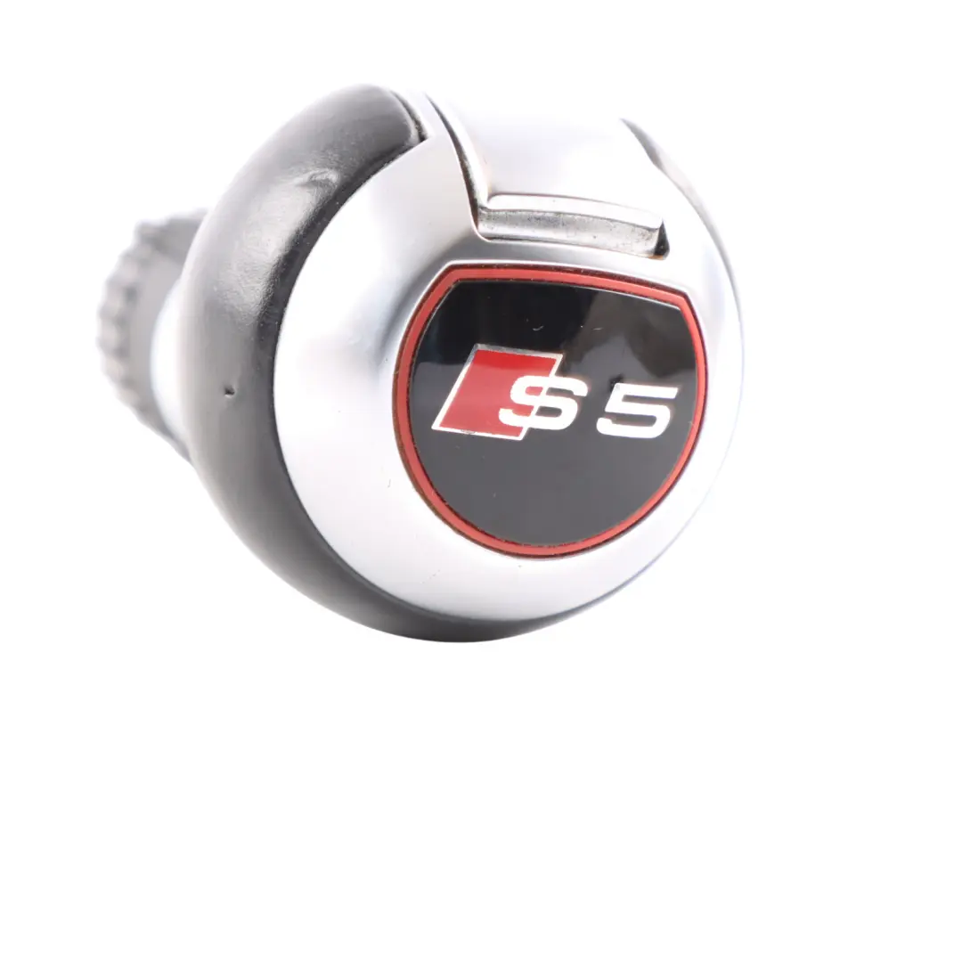 Audi S5 8T Shift Gear Shifter Lever Handle Knob Speed Leather - SKU RHD-8K2713139K-1 - Part number 8K2713139K