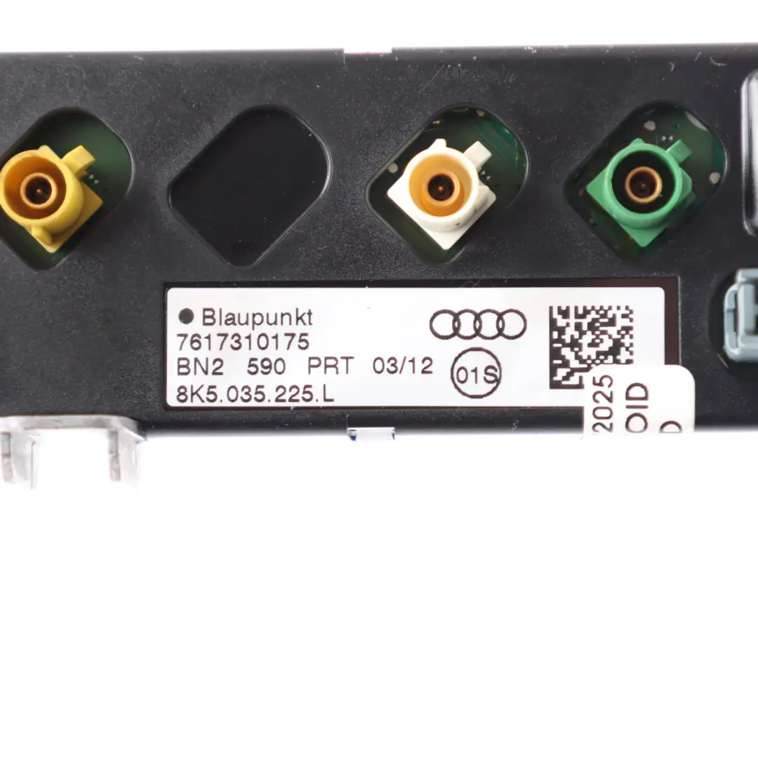 Antenna Amplifier Aerial Module Control Unit 8J8035225M to Audi TT 8J with Part number 8K5035225L Audi TT 8J Antenna Amplifier Aerial Module Control Unit 8J8035225M - SKU 8K5035225L - Part number 8K5035225L